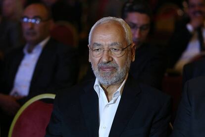 Rached Ghannouchi, este marzo en Túnez