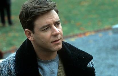 Russell Crowe en 'Una mente maravillosa'.