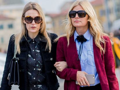 Los mejores looks de ‘street style’ vienen de Milán