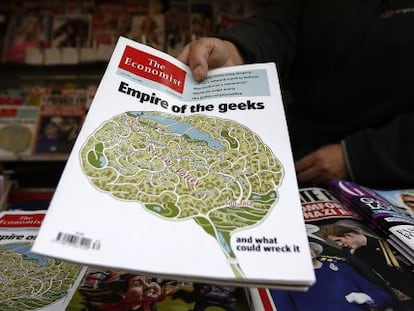 Un número de la revista The Economist.