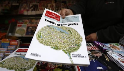 Un número de la revista The Economist.