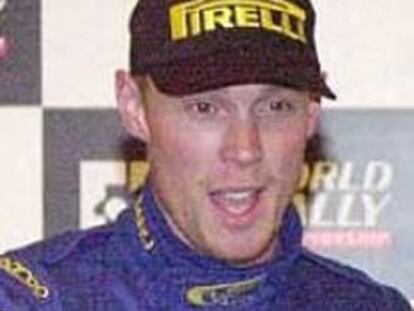 El piloto Richard Burns, en una imagen de 2001.