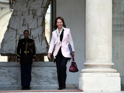 La ministra francesa de Medioambiente, S&eacute;gol&egrave;ne Royal.