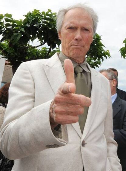 Eastwood durante la presentación de <i>Changeling</i> este año en Cannes.