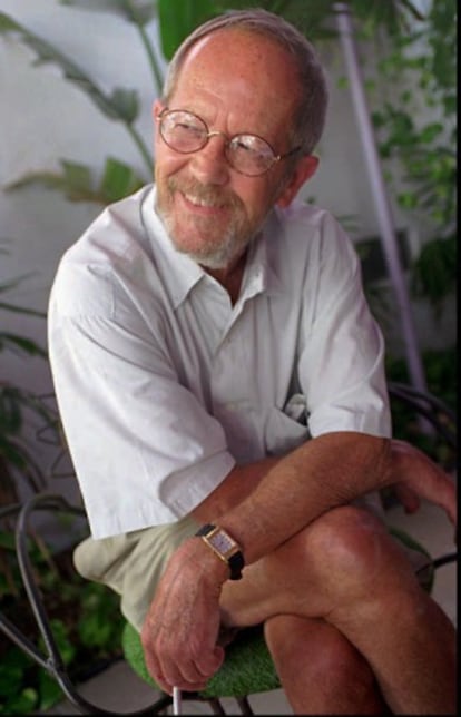 El escritor Elmore Leonard, en una imagen de 1996. 