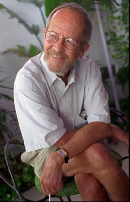 El escritor Elmore Leonard, en una imagen de 1996.