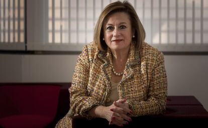 La presidenta de la Cámara de Castellón, dolores Guillamón.
