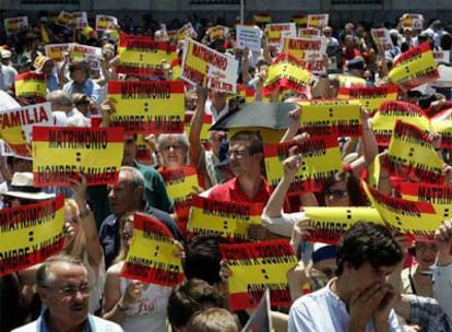 El Foro de la Familia protagonizó las movilizaciones contra el matrimonio homosexual y promueve el boicoteo a la ley.