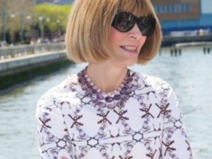 Anna Wintour, editora de 'Vogue', a mediados de mayo.