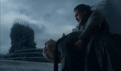 <p>Momento: Jon mata a Daenerys.</p><p>¿Por qué? Este, como la destrucción de la ciudad, no es un momento feminista. Incluido queda porque, como la discusión sobre la deslegitimización de las mujeres con poder, abrirá el debate sobre la necesidad del asesinato de Daenerys, pero, más que nada, sobre el asesinato de Daenerys a manos de Jon.