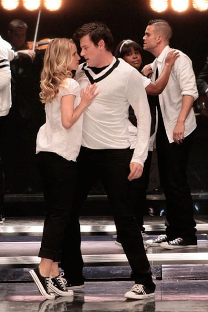 Escena de <i>Glee. </i>