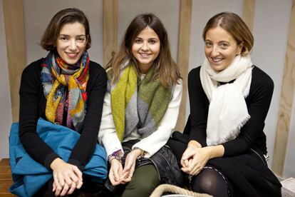 Tres de las asistentes a la charla de belleza de The Hovse y S Moda.