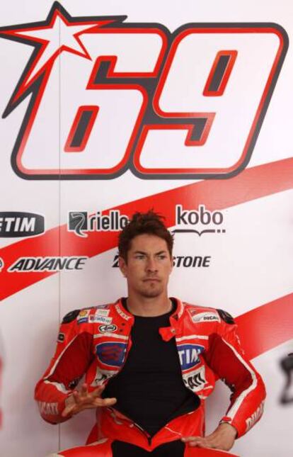 Nicky Hayden, en una foto d'arxiu.