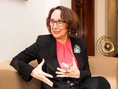 A secretária-geral ibero-americana, Rebeca Grynspan, em uma imagem de arquivo.