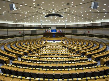 Parlamento Europeo en Bruselas.