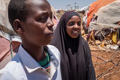 Campo refugiados climaticos Baidoa