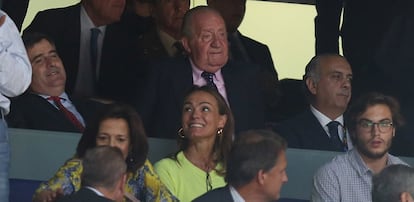 Don Juan Carlos en el palco.