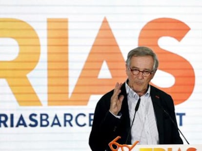 Xavier Trias, alcalde convergente de Barcelona.