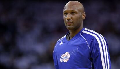 Lamar Odom, exalero de Los Angeles Lakers.