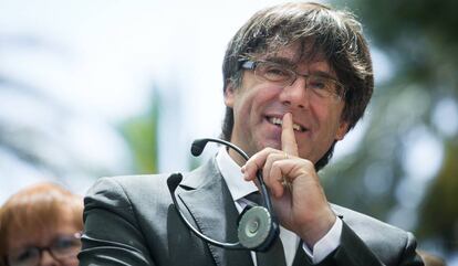 Carles Puigdemont, presidente de la Generalitat