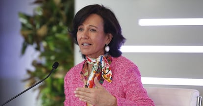 Ana Botín, presidenta de Banco Santander.