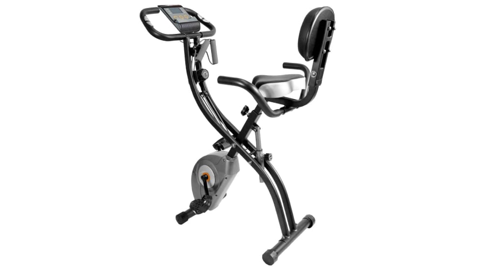 Bicicleta estática con diseño plegable Ativafit.