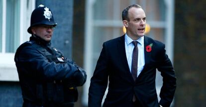 El ministro brit&aacute;nico para el Brexit, Dominic Raab.