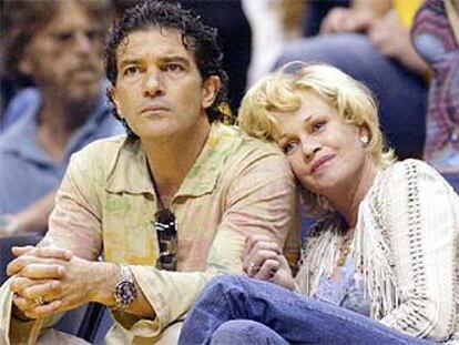 Antonio Banderas y Melanie Griffith