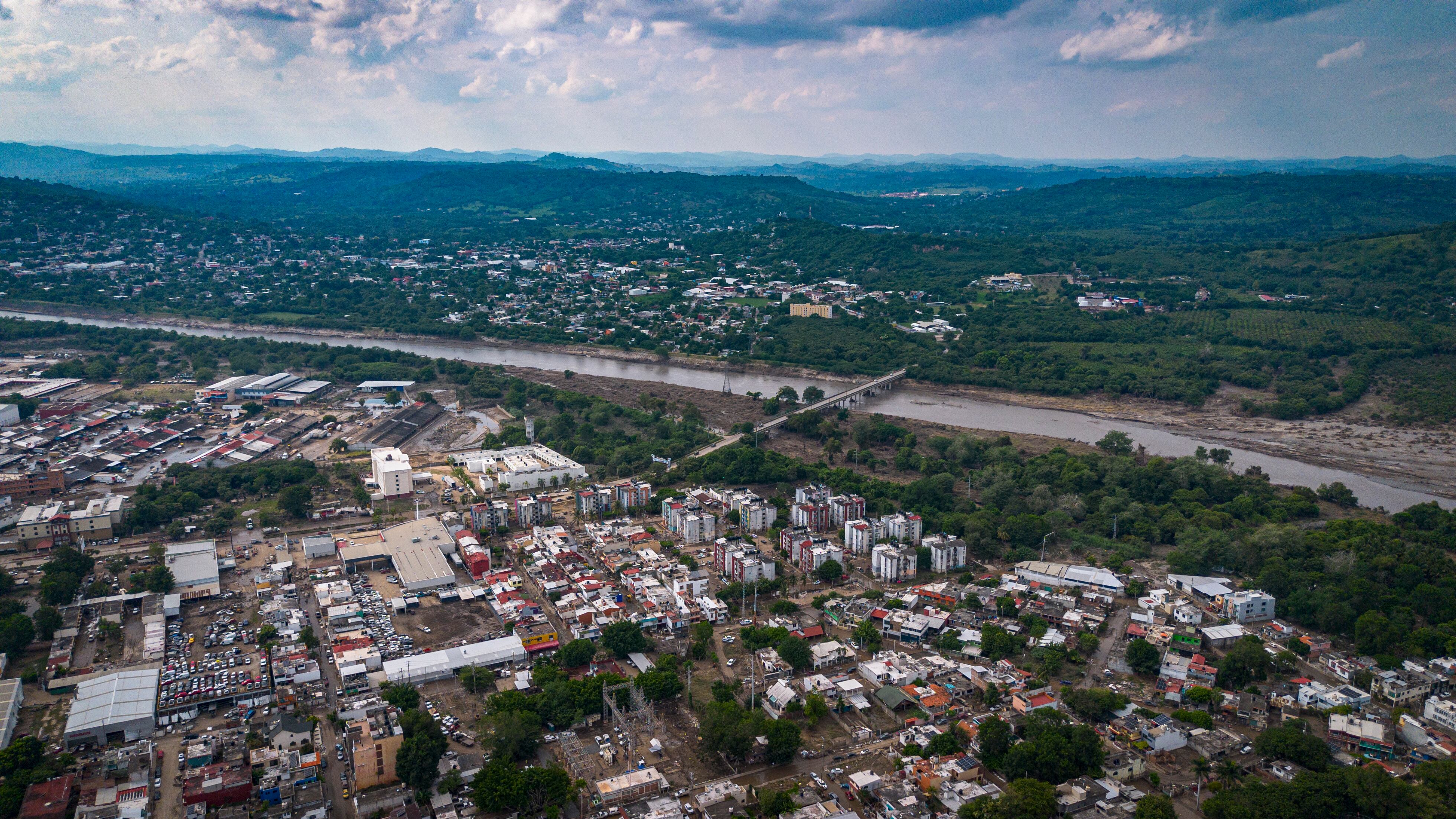 Poza Rica advirtió desde 2019 de la necesidad de acabar el muro de contención contra el desbordamiento del río Cazones