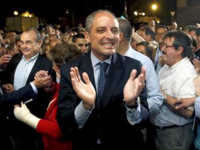 Camps, tras conocer los resultados electorales
