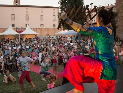 Una de las actividades relacionadas con el festival, el año pasado.