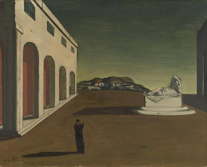 'La melancolía de un día hermoso', de Giorgio de Chirico (1913).