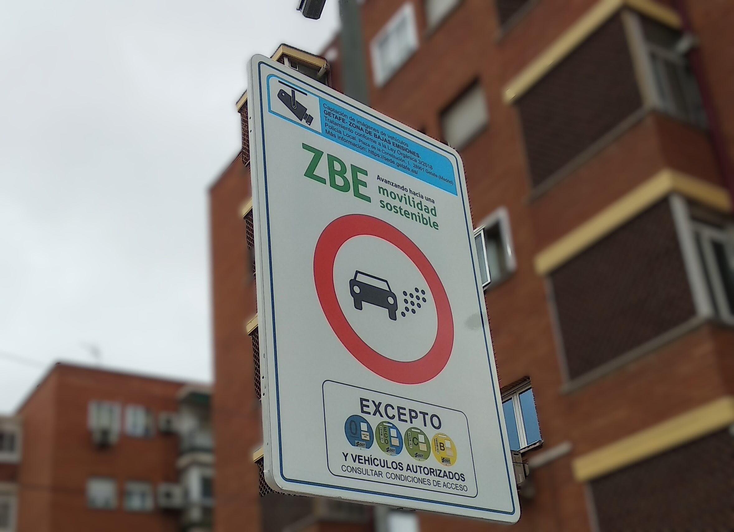 Getafe comienza a multar desde este lunes por circular por el centro al entrar en vigor su Zona de Bajas Emisiones
