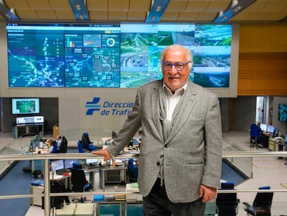 El director general de Tráfico, Pere Navarro, posa en la sede de la DGT en Madrid el pasado marzo.