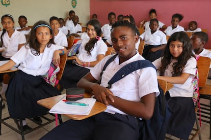 Estudiantes en Honduras.