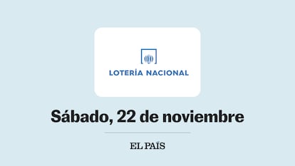 Lotería Nacional sorteo sábado 22 noviembre 2025
