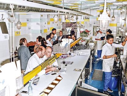 Sala de Despiece ha colocado a Javier Bonet entre los restauradores más sorprendentes. Y a la calle de Ponzano (Madrid), en un centro culinario.