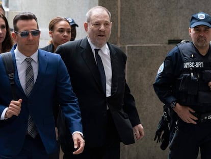 Harvey Weinstein, llega a la Corte Suprema de Nueva York, el pasado mes de abril.