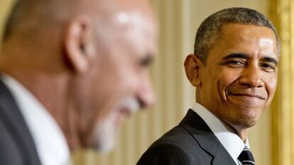 Barack Obama e Ashraf Ghani.