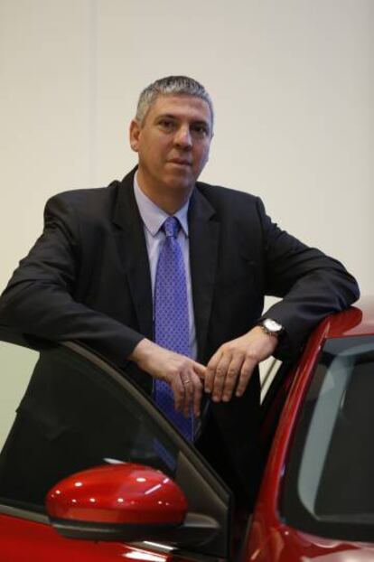 José Vicente de los Mozos, en la sede de Renault en Madrid.
