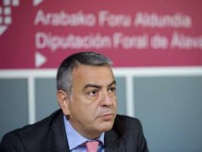 El diputado general de Álava, Javier de Andrés (PP). EFE/Archivo