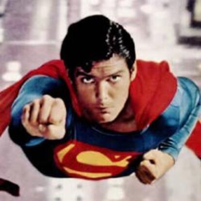 Personaje de superman interpretado por el actor Christopher Reeve