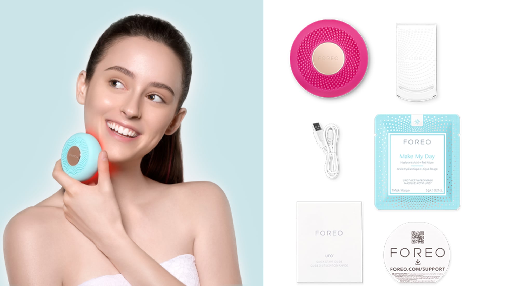 UFO mini 2: probamos el dispositivo facial de FOREO con luz y