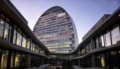 Sede operativa de BBVA en Madrid