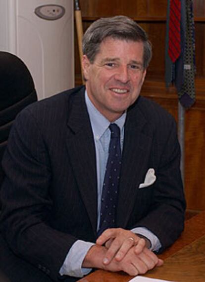 El embajador estadounidense Paul Bremer, en  Bagdad.