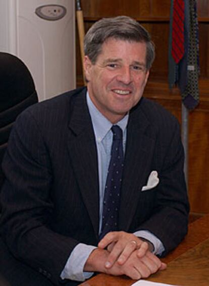 El embajador estadounidense Paul Bremer, en Bagdad.