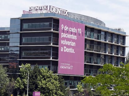 Sede de Dentix en Madrid en una foto de archivo.