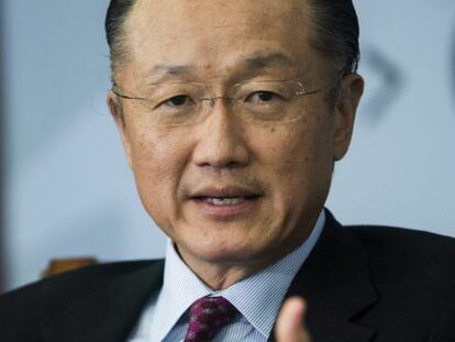 El presidente del Banco Mundial, Jim Yong Kim