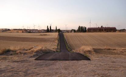 Vista de Barruelo del Valle, en Valladolid.