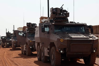 Fuerzas francesas de la Operación Barkhane en el Sahel